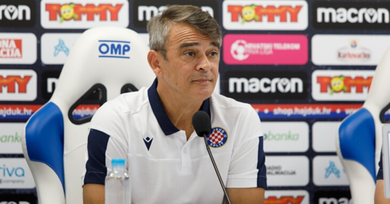 Trener Hajduka: Ostajemo u Zagrebu, želimo se zbližiti i okrenuti neke stvari